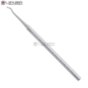 Râpe à callosités ergonomique en acier inoxydable et plastique, grande taille personnalisée, double face, pousse-cuticules à long manche - Product Image 4