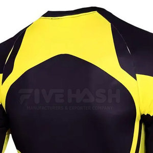 เสื้อรัดกล้ามเนื้อผู้ชายคุณภาพพรีเมียม สีตามสั่ง ผลิตจากผ้าสแปนเด็กซ์/โพลีเอสเตอร์ ขายส่งปี 2026 - Product Image 5