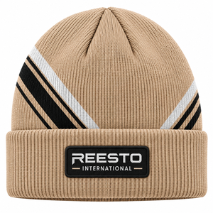 Bonnet/casquette tricoté personnalisé de haute qualité, avec logo en caoutchouc, idéal pour l'hiver et le sport – Meilleures ventes en gros - Product Image 5