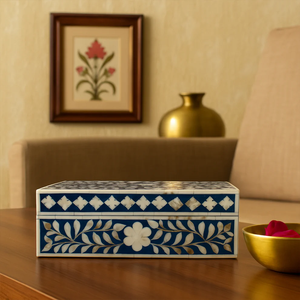Organizador de Joyas de Madera Hecho a Mano de Lujo con Incrustaciones de Madreperla, Embalaje Personalizado de Alta Calidad, Modelo NEHA ENTERRISES - Product Image 6