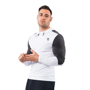 Camiseta Deportiva de Compresión sin Mangas para Hombre, Camiseta de Entrenamiento de Manga Larga, Fabricante Mayorista OEM Personalizado - Product Image 3