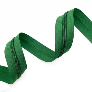 Wholesale Eco-Friendly Nylon <b>Zipper</b> 3# 5# 8# Open-End Recycled <b>Zipper</b> for Garment Custom Length - Product Image 2