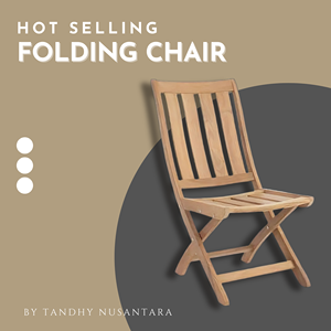 Silla de Comedor Apilable de Madera Maciza de Alta Calidad, Ecológica, para Exteriores, Silla Plegable para Restaurante, Venta al por Mayor Directa de Fábrica en Indonesia - Product Image 6