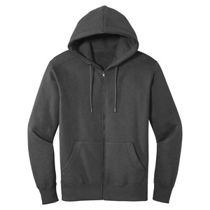 Sweat à capuche zippé pour homme, coupe ajustée, en mélange de coton doux, léger et confortable pour un usage quotidien - Product Image 3