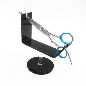 IKZARSA CIK-132 Professional Barber Scissors Holder-Durable <b>Metal</b> & Plastic Salon Organizer Stand <b>for</b> Stylists - Product Image 4