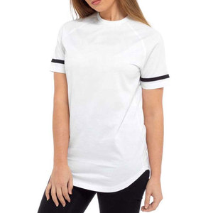 เสื้อยืดคอกลมแขนสั้นสีแดงล้วนสำหรับผู้หญิงจาก TAYUMA INDUSTRIES ผ้าเจอร์ซีย์ลำลอง 100% ผ้าฝ้าย เป็นมิตรกับสิ่งแวดล้อม ใส่ได้ในฤดูร้อน ทรงปกติ - Product Image 5