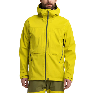 <b>Men's</b> Varsity Hooded Waterproof <b>Jacket</b> Printed <b>Letter</b> Pattern Full Sleeve Zipper Closure Lightweight Polyester/Nylon Regular Fit - Product Image 5