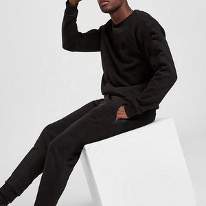 Conjuntos Deportivos de Forro Polar para Hombre, 100% Algodón, Logotipo Personalizado, Color Sólido, Ropa Urbana Ecológica, Cuello con Capucha, OEM - Product Image 6