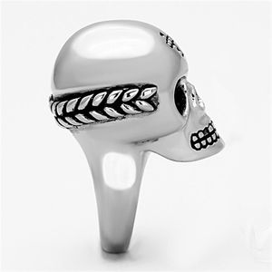 Anello in Acciaio Inossidabile Lucidato TK1202 con Colori Epossidici Effetto Jet per Piatti e Vassoi - Product Image 4