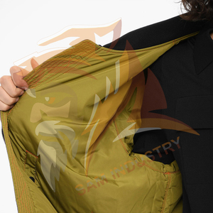 Chaqueta de Satén Ligera de Estilo Urbano para Hombre, Personalizada OEM, Nueva Llegada, Diseño Personalizado - Product Image 5