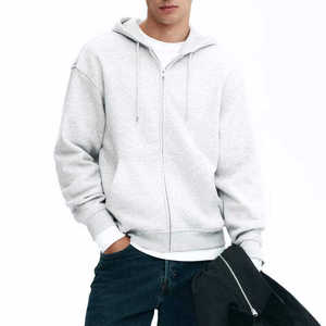 เสื้อฮู้ดดี้ผู้ชายสไตล์ Urban Utility ผ้าคอตตอนพรีเมียมหนานุ่ม รับผลิตเสื้อผ้า OEM แบรนด์ส่วนตัว ขายส่งเสื้อผ้าสตรีทแวร์ - Product Image 1