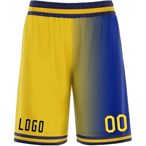 Shorts de basketball pour hommes à dégradé de couleurs, impression par sublimation, maille respirante, taille élastique, logo personnalisé 00 - Product Image 1
