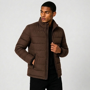 Factory Direct Custom Men's Quick Dry Cotton Filled High Street Style Puffer <b>Jacket</b> Premium Winter Clothing Ready Ship - Product Image 3