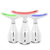Vente flash - Masseur électrique portable pour le cou et le visage - 45 rouleaux chauffants pour le visage - Garantie 1 an - Pour hommes et femmes