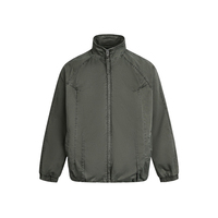 Veste de travail décontractée pour homme en matériaux de qualité supérieure, style streetwear, avec logo personnalisé, couleur unie, pour l'extérieur