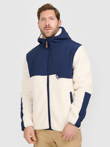 Chaqueta de forro polar para hombre, al por mayor, a la moda, para exteriores, con cremallera completa, cuello alto, alta calidad, 100% algodón, con bolsillo con solapa en el pecho, informal. - Product Image 2