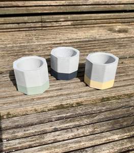 Porte-bougie en béton fait main TCE pour la décoration de la maison, centre de table, hôtel, restaurant, cadeau et aménagement intérieur - Product Image 3