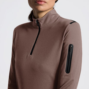High Quality 4way Stretch Horse Riding Equestrian Shirt Top <b>Base</b> <b>Layer</b> Competition Show Shirt Polo in Soft Feel Technical Fabric - Product Image 1