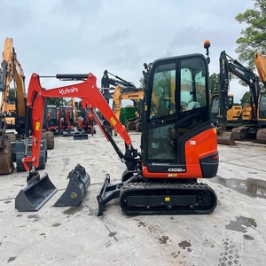 Excavadora Hidráulica Usada Kubota Compacta y Flexible con Cabina Climatizada para Casa y Granja - Product Image 6