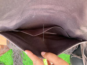 Bolsos con flecos grandes de cuero verde de estilo occidental, superventas, monederos compactos de diseño de alta calidad para mujer, novedad - Product Image 6