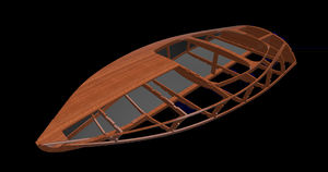 Banshee, Lancha Rápida Clásica de Madera de 14 pies, Construida a Medida, Estilo Vintage, con Motor Fuera de Borda, para Uso Deportivo y Recreativo, Consultar - Product Image 6