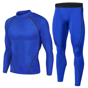 Ensemble de sport de compression personnalisé pour homme – Idéal pour la course et l'entraînement en salle de sport - Product Image 1