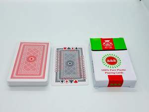 Baraja de Cartas Marcadas Magic Trick 555, Cartas de Mentalista de Plástico Negro con Marcado Oculto - Product Image 2