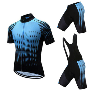 Uniforme de Ciclismo de Marca Privada, Impresión por Transferencia de Calor, Manga Corta, Transpirable, Ligero, Kit de Equipo de Ciclismo Personalizable - Product Image 1