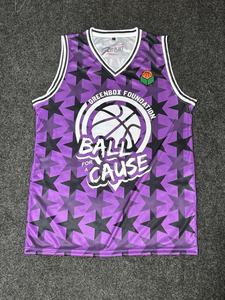 Maillot de basket-ball sur mesure, vêtements de sport de qualité supérieure, maillot d'équipe de basket-ball, design personnalisé, tissu en maille 100% polyester - Product Image 3