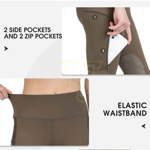 Haute qualité, faible MOQ, concevez vos propres culottes d'équitation, dernier style, vêtements d'équitation, culottes d'équitation du Pakistan - Product Image 5
