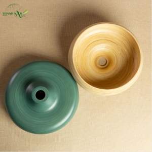 Abat-jour en bambou Flow Form, design en spirale artisanal, style moderne minimaliste, couverture de lampe d'intérieur, écologique - Product Image 6