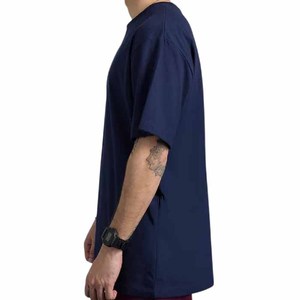 Camiseta de Manga Corta para Hombre, Diseño Nuevo, 100% Algodón, Antiarrugas, Tejido de Punto, Logotipo Personalizado, Color Sólido, Alta Calidad, Estilo Casual - Product Image 5
