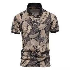 เสื้อโปโลชายสไตล์ทรอปิคอล, เสื้อผ้าจากไมคา คอร์ปอเรชั่น, เสื้อยืดลายดอกไม้, เสื้อโปโลสไตล์ฮาวาย, เสื้อผ้าฤดูร้อนผู้ชายขายส่ง - Product Image 3