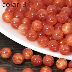 ลูกปัดเรซิ่นใสสำหรับทำเครื่องประดับ ลูกปัดอะคริลิคแบบแพ็คใหญ่ - Product Image 1