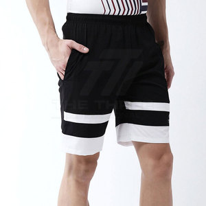 Pantalones Cortos Casuales para Hombre al por Mayor, 100% Algodón, Color Liso, Ecológicos, de Secado Rápido, Ligeros, Transpirables, Corte Recto, Cómodos y a la Moda - Product Image 1