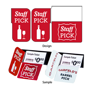 Impression d'étagères pour les étagères de supermarché Conception gratuite Étiquettes de prix Porte-étiquette Étiquette acrylique personnalisée en gros - Product Image 6