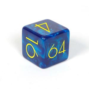 Dados de Resina de Mármol Elegantes, Personalizados, para Backgammon, Cubo de Duplicación de Perlas, Dados de Juego con Acabado Perla Duradero, Bloque de Dados, Arte y Artesanía Madiha - Product Image 3