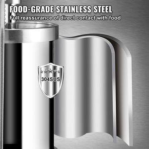 Insaccatrice Verticale per Salsicce in Acciaio Inox 304, Capacità 5LBS/3L, 3 Tubi di Insaccatura, Macchina per Riempire Salsicce per Uso Domestico - Product Image 3