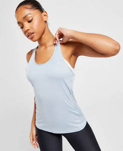 Vêtements de sport actifs haut court en coton personnalisé femmes entraînement Yoga gilet débardeurs en gros - Product Image 2