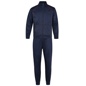 Venta al por mayor unisex poliéster transpirable Atlético deportes traje gimnasio chándal para hombres personalizado hombres chándal conjuntos - Product Image 1