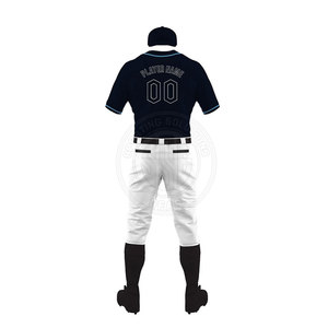 <b>Baseball</b> Uniform Comfortable Team Sports Wear Breathable Polyester Athletic Outfit New Arrival - Product Image 2