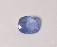 Zafiro azul acolchado natural de 3.00 ct, 9.5X8X3.5 mm, zafiro azul suelto para la fabricación de joyas