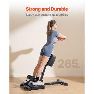 Sistema de Gimnasio en Casa Negro, Fácil de Instalar, Plegable, Equipo de Ejercicio para Cintura y Glúteos, Banco Multifuncional para Sentadillas Profundas - Product Image 3