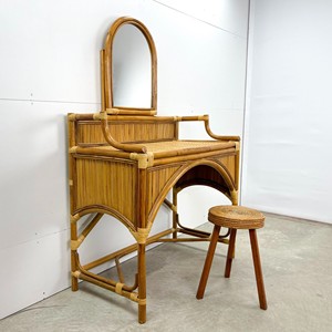 Luxury vanity <b>tables</b> <b>dressing</b> <b>table</b> crafted from rattan competitive price <b>decorative</b> vanities - Product Image 6