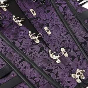 Corsets Vintage pour Femmes, Sexy, Sculptants, Respirants, Modernes, en Brocart, pour Grandes Tailles - Product Image 4