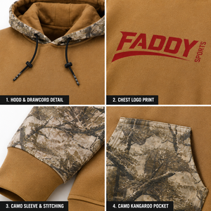 Sudadera con Capucha de Esquí Personalizada para Hombre, Estampado de Camuflaje, Forro Polar Térmico, Sudadera para Snowboard, Ropa Deportiva de Invierno para Exteriores, Sudadera Urbana - Product Image 4