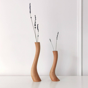Candelabro de Madera Hecho a Mano, Estilo Nórdico, para Decoración de Escritorio, Base para Velas Altas - Product Image 5