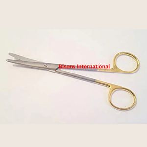 กรรไกรตัดม่านตา TC แบบใช้มือทำจากสเตนเลสสตีลได้รับการรับรองจาก CE สำหรับโรคตา/การผ่าตัดขนาดเล็ก - Product Image 1
