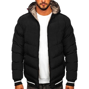 Custom Wholesale Winter Puffer New Design Custom Bright Color <b>Mens</b> Down <b>Jacket</b> High Quality <b>White</b> Duck Zipper Closure Regular - Product Image 5