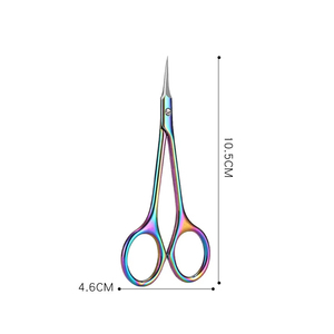 NEW Stainless Steel <b>Cuticle</b> <b>Scissors</b> Art Clippers Russian Nail Dead Skin Remover for Nails Curved Tool Durable Manicure <b>Scissors</b> - Product Image 1